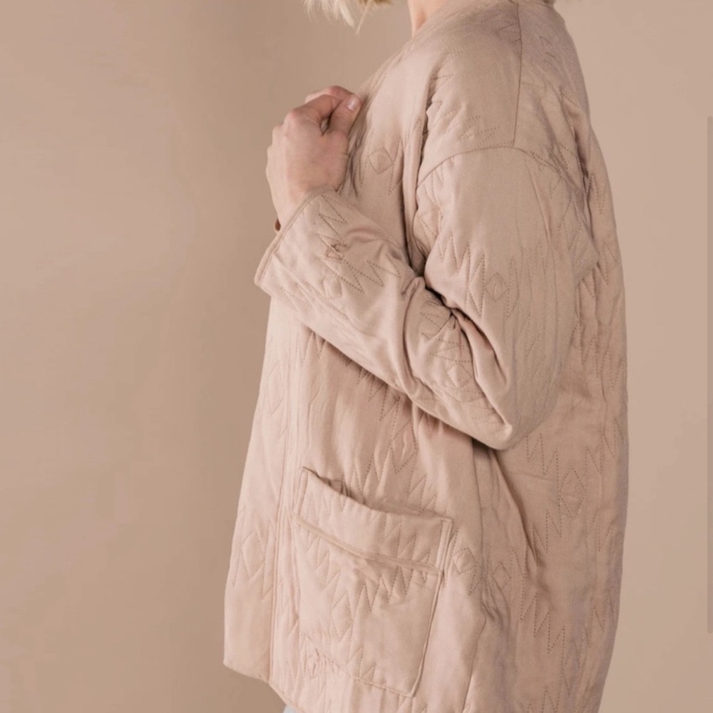 Rylee + Cru - Quilted Jacket - Medium
